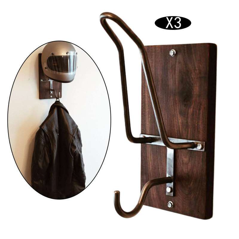 Promo 3Pcs Wall Mount Helmet Display 