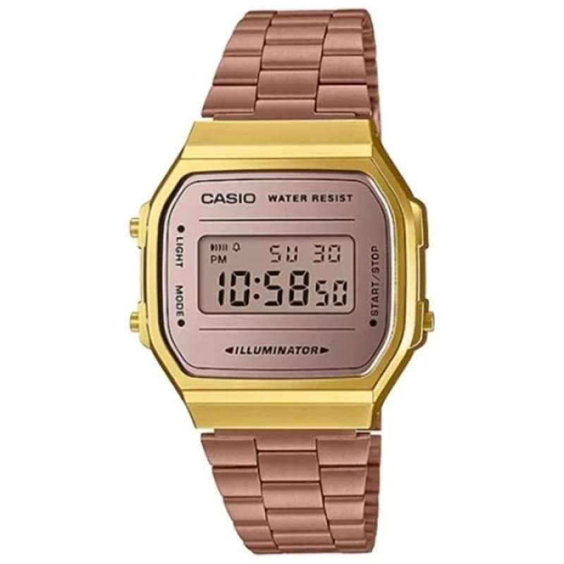 Model Casio A168 Rose Gold Original Terbaru Harga Murah Oktober 2024