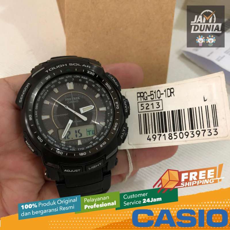 Promo CASIO ORIGINAL - CASIO PROTREK PRG-510-1DR - JAM TANGAN PRIA JAM PRIA  LA - RUBBER PRO TREK CASIO PRG-510-1D PRG 510 1D 510 PRG510 di Seller  JAMDUNIA Official Store - Kota