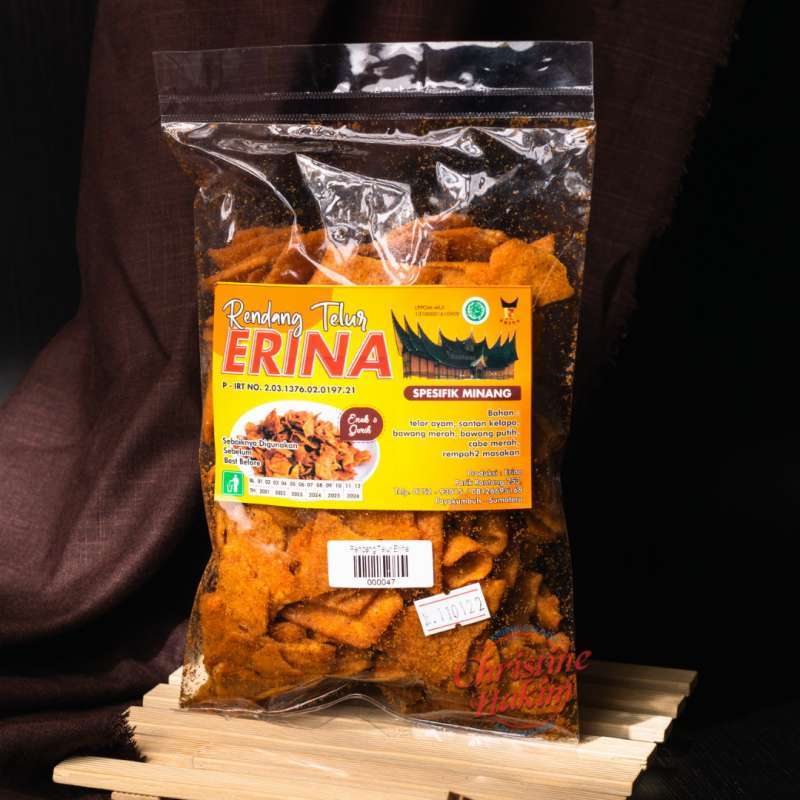 Promo Rendang Telur Erina Diskon 16% di Seller Kripik Balado ...