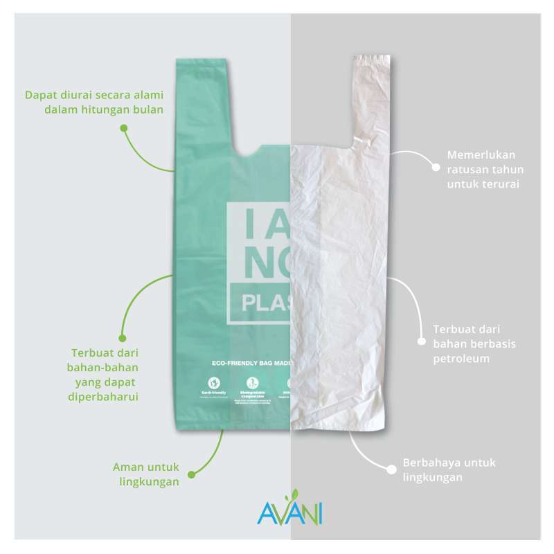 Promo Avani Cassava Bag Medium T Shirt Bag Kantong Singkong