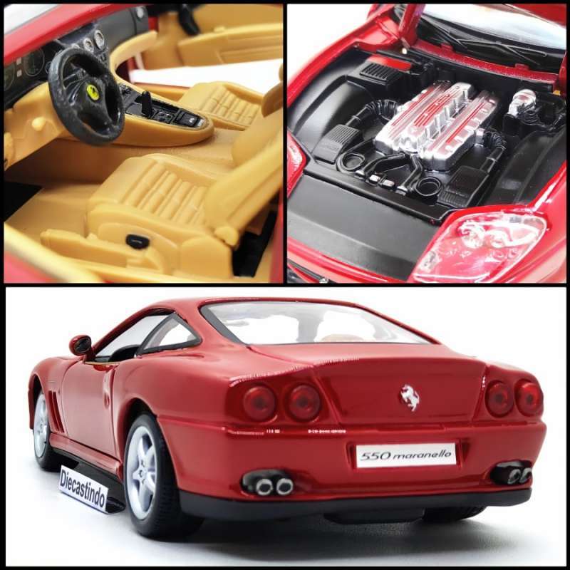 BBURAGO Modellauto 1:24 - Ferrari 550 Maranello (Neu und originalverpackt) in Roggwil BE für CHF