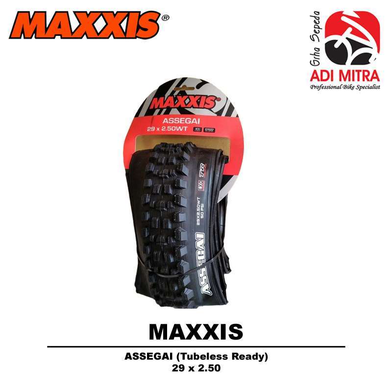 Jual Maxxis Assegai Kevlar Tire | Ban Luar Sepeda MTB / DH 29 x 2.50 di  Seller ADIMITRA ONLINE Official Store - Adimitra Online | Blibli