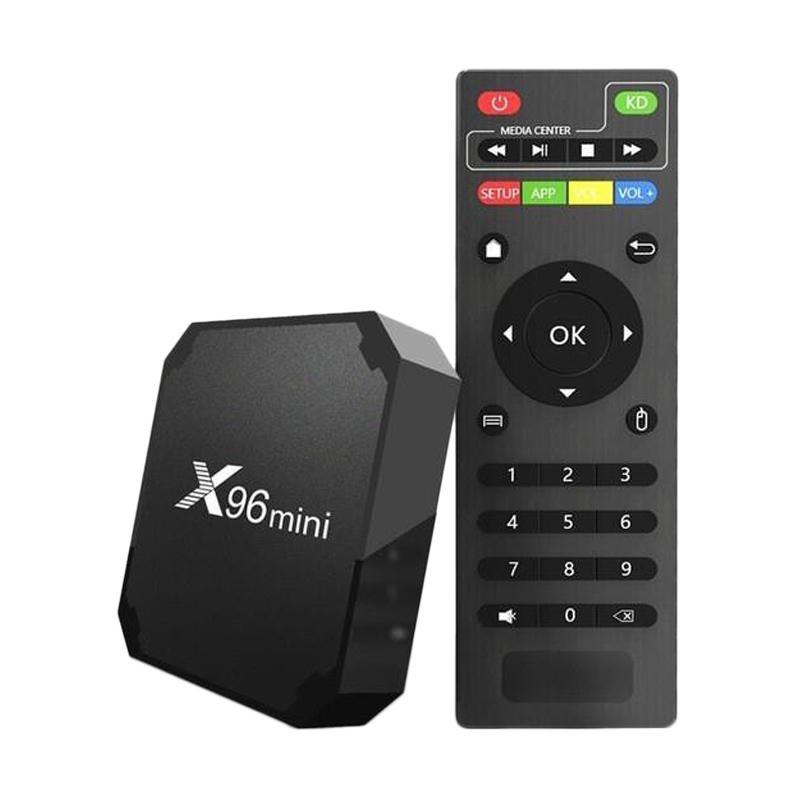 Jual X96 Mini Smart Tv Box Quad Core 2gb 16gb Android 7 1 Wifi Hdmi Online November 2020 Blibli Com