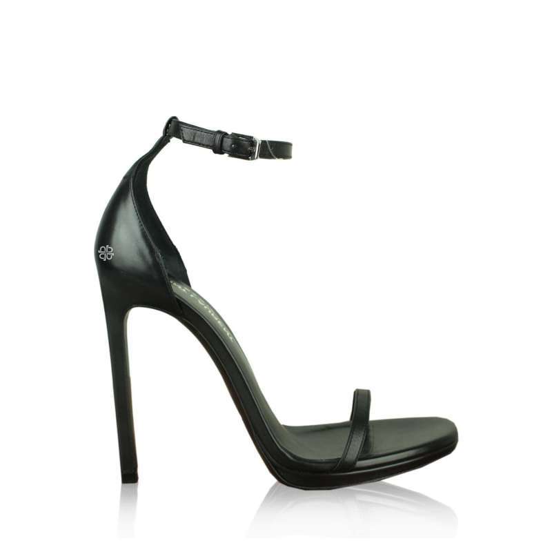 Jual Saint Laurent Classic Jane Black Sandal High Heels Di Seller