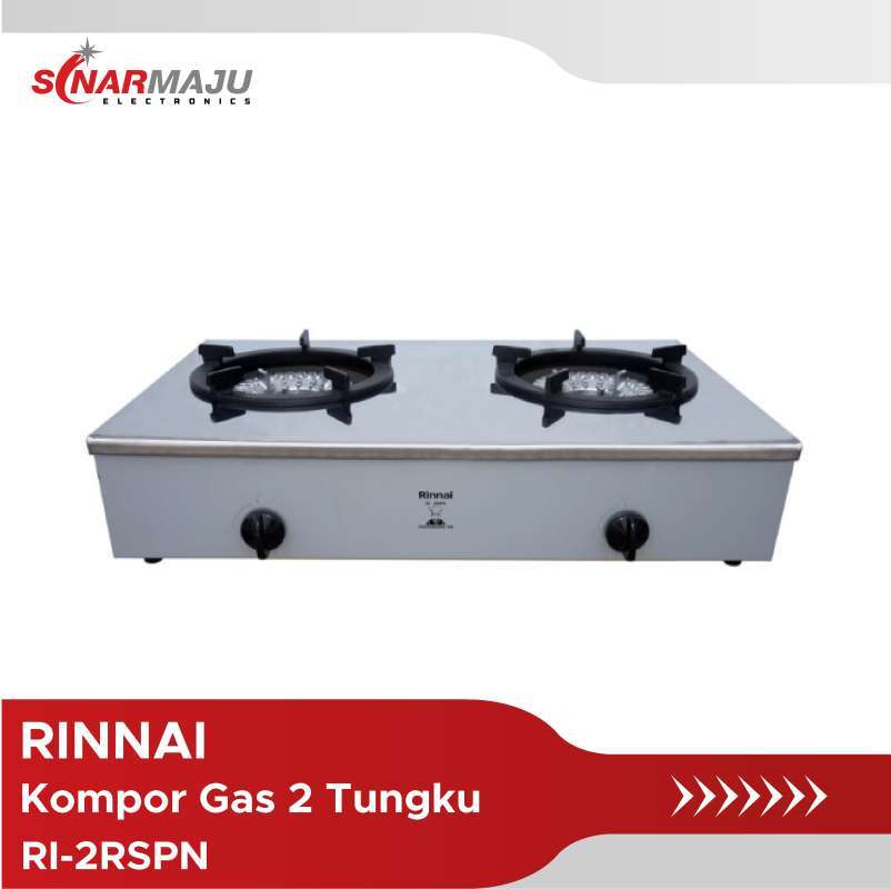 Jual Kompor Gas 2 Tungku Rinnai RI-2RSPN RI2RSPN di Seller Sinarmaju  Official Store - Gudang Kecil | Blibli