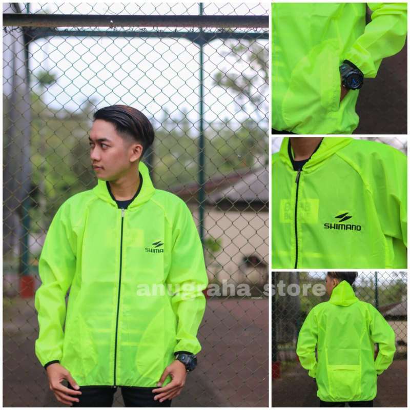 Promo Jaket Parasut Sepeda Running 