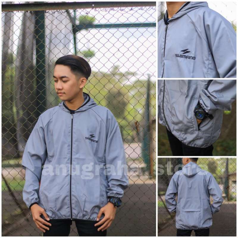 Promo Jaket Parasut Sepeda Running 