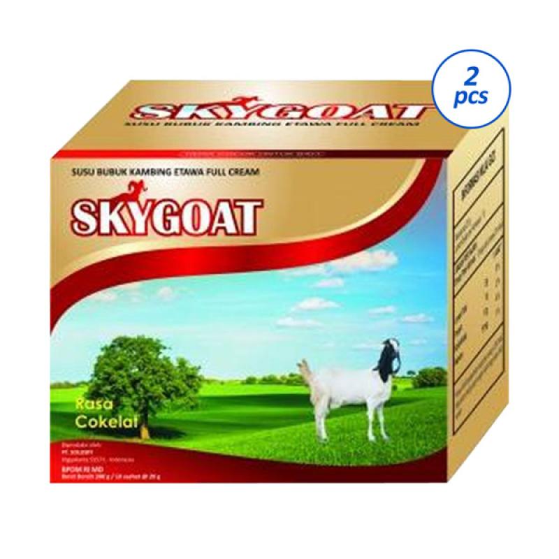 Jual Paket 2 Bok Susu Kambing Etawa Skygoat Rasa Coklat Minuman Kesehatan Terbaru Juli 2021 