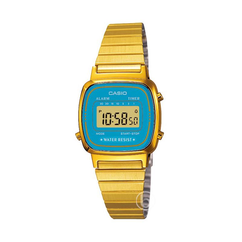 Jam casio clearance gold wanita