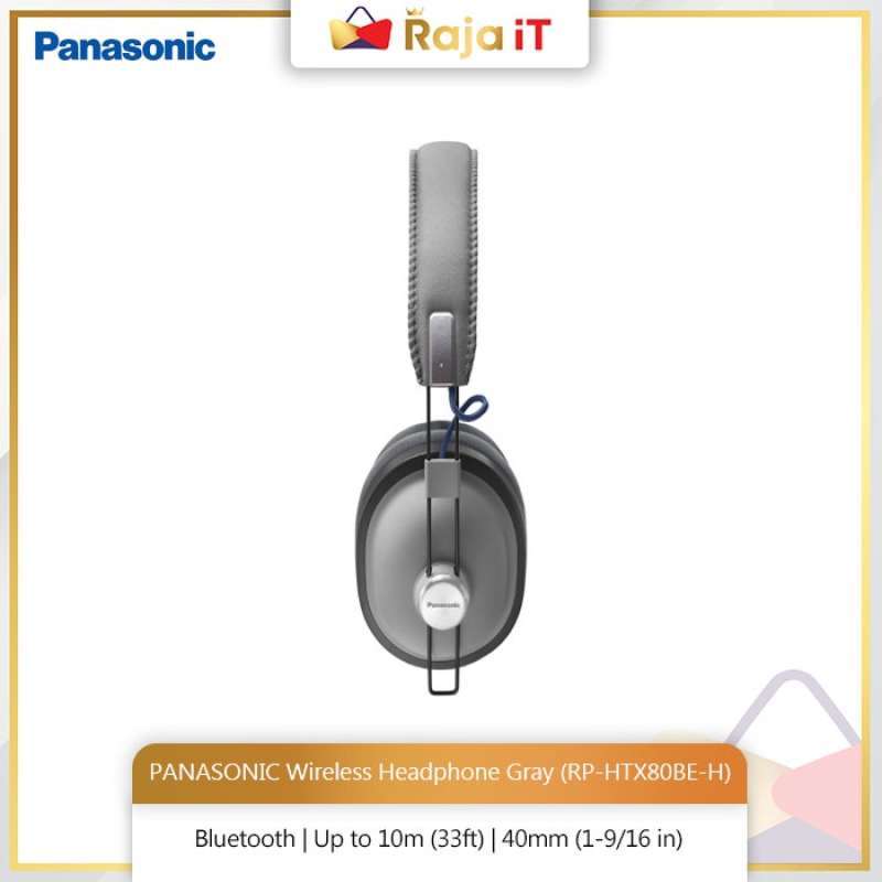 Jual PANASONIC Wireless Headphone Gray (RP-HTX80BE-H) di Seller Raja IT  Official Store - Kota Jakarta Utara, DKI Jakarta | Blibli