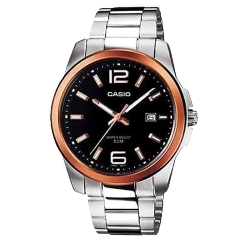 CASIO ORIGINAL CASIO MTP 1296D 1AVDF JAM TANGAN PRIA JAM PRIA RO STAINLESS STEEL CASIO MTP 1296D 1A MTP 1296D 1A MTP1296