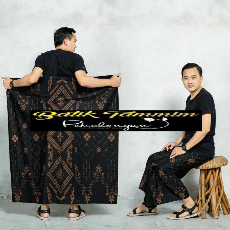 Sarung Batik Motif Balimoon Putih