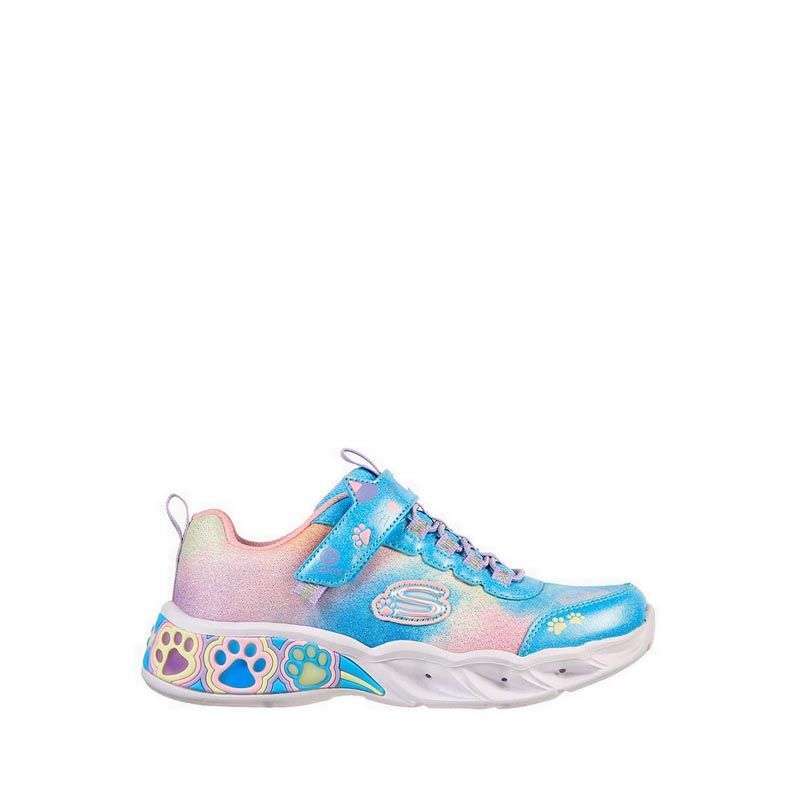 multi coloured skechers