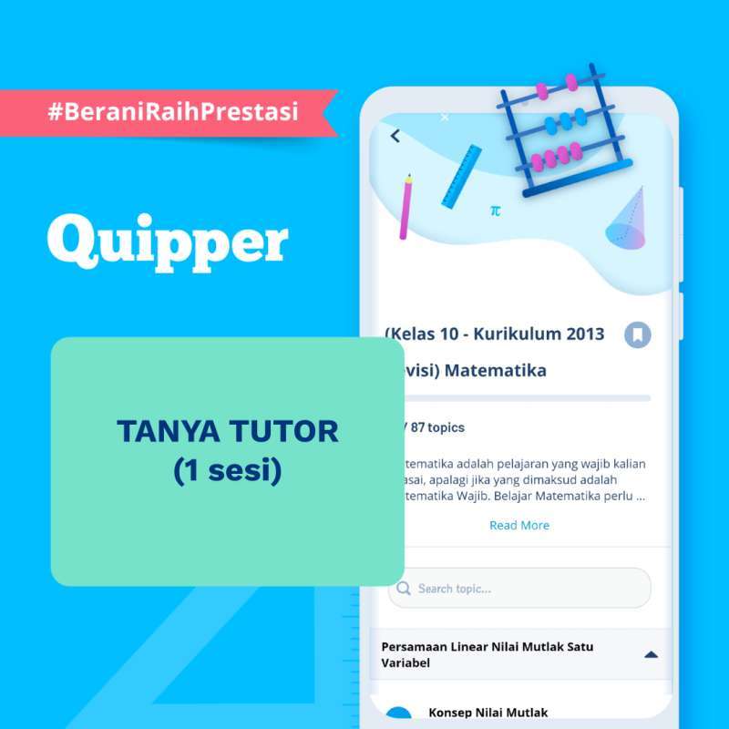 Jual Quipper - Tanya Tutor 1 Sesi di Seller Quipper Official Store - Kota  Jakarta Selatan, DKI Jakarta | Blibli