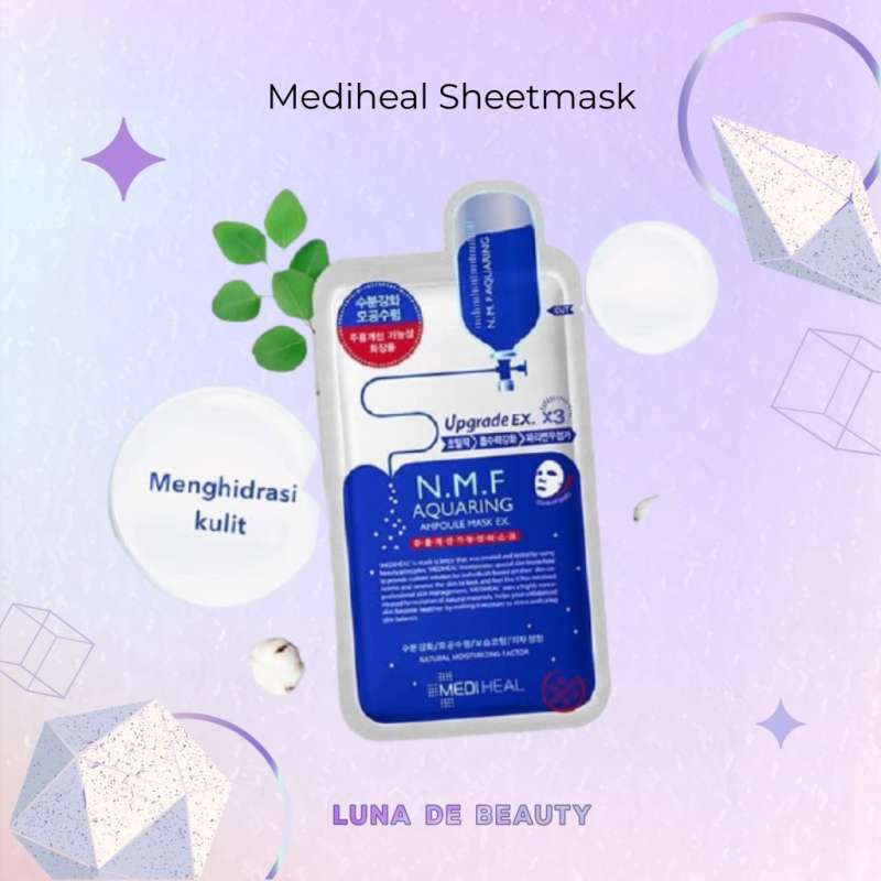 Promo Mediheal N.M.F Aquaring Ampoule Mask EX Sheet Mask (NEW) di Seller Area Belanja - Kota Surabaya, Jawa Timur | Blibli