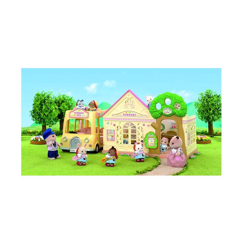 sylvanian families forest nursery gift set