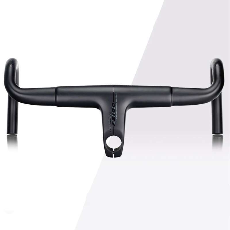Promo Integrated Handlebar Carbon Fiber 