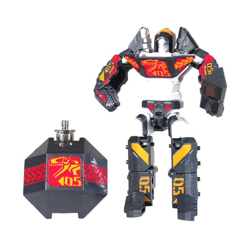 Jual YOUNG TOYS Geo Mecha Mini Raptor Transforming Robot Original