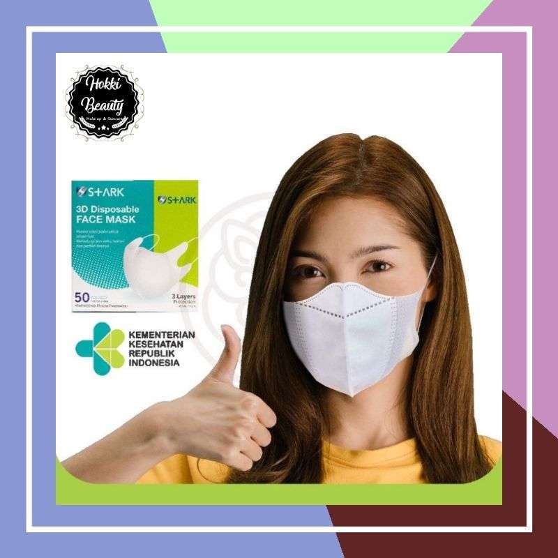 Promo Masker 3 Ply Kemenkes Biasa Duckbill S Ark Stark Isi 50 Pcs Di Seller Hokkibeauty Official Store Kota Pekanbaru Riau Blibli