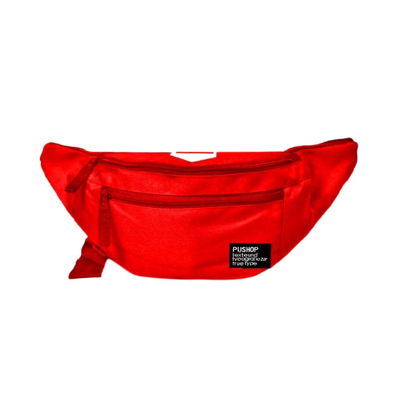 Jual PUSHOP Waist Bag Pria - Merah di Seller VICTORY INTERNATIONAL STORE -  Grogol Utara, Kota Jakarta Selatan | Blibli