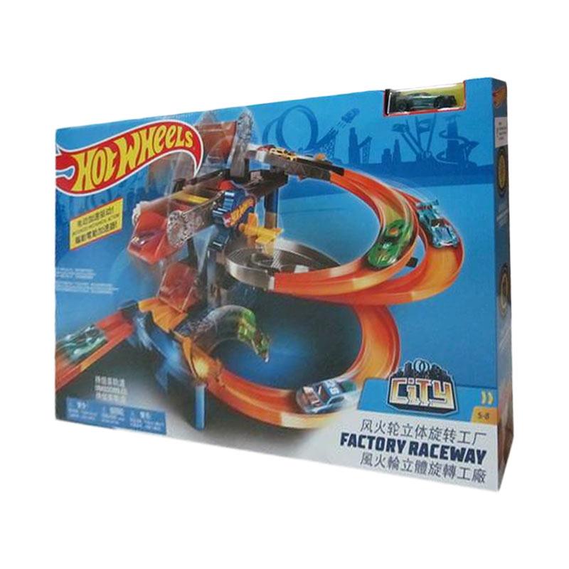 hot wheels factory raceway playset