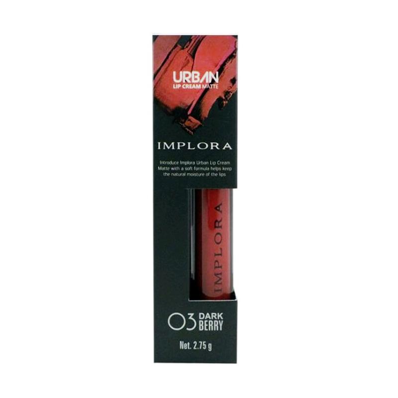 Jual Implora Urban Lip Cream Matte Original Terbaru Juli 2021 Blibli