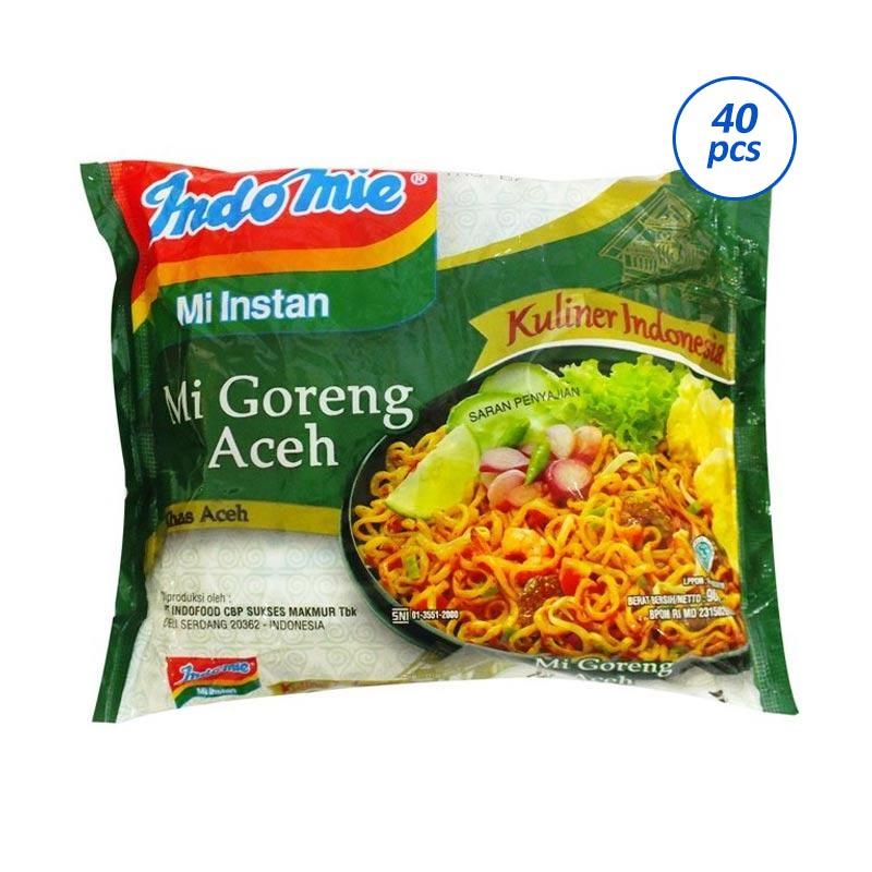 Jual Medan Indomie Goreng Mie Aceh 90 G 40 Pcs Online Oktober 2020 Blibli Com
