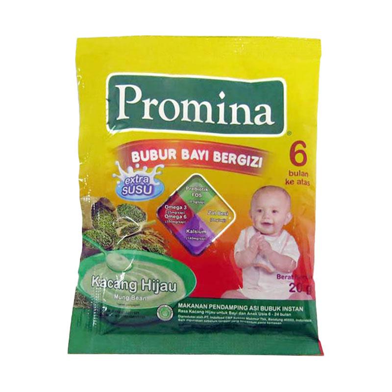 Promina Kacang Hijau Makanan Bayi 24 G Kemasan Sachet Terbaru Agustus 2021 Harga Murah Kualitas Terjamin Blibli