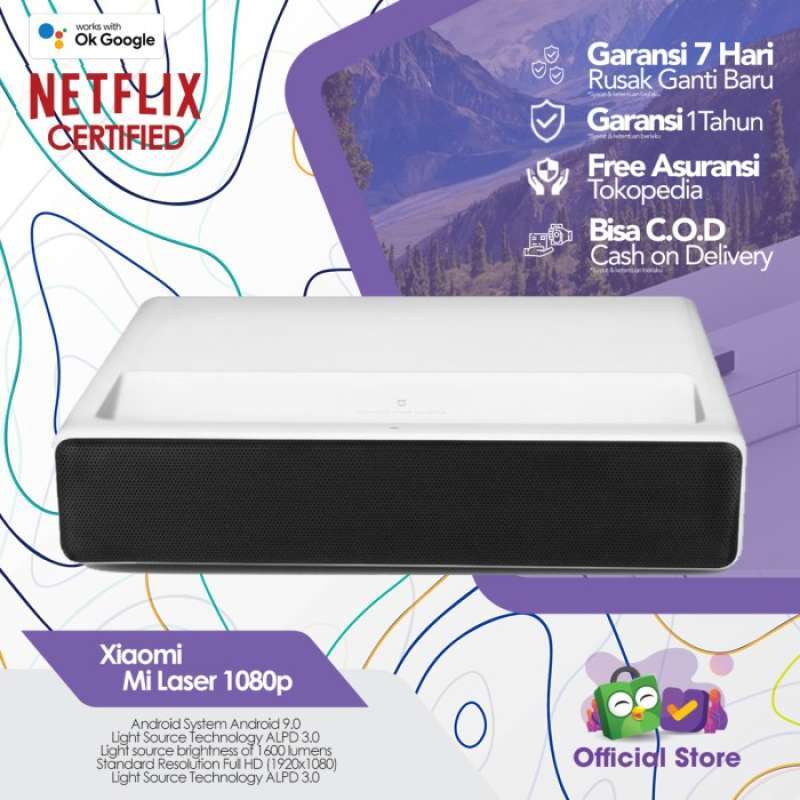 Promo XIAOMI Mi Laser Projector 150 