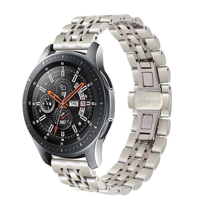 Galaxy watch stainless steel band clearance