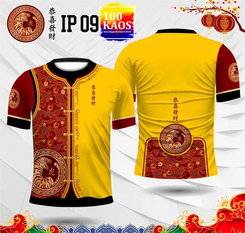 Jersey dri fit cheongsam imlek 2022 
