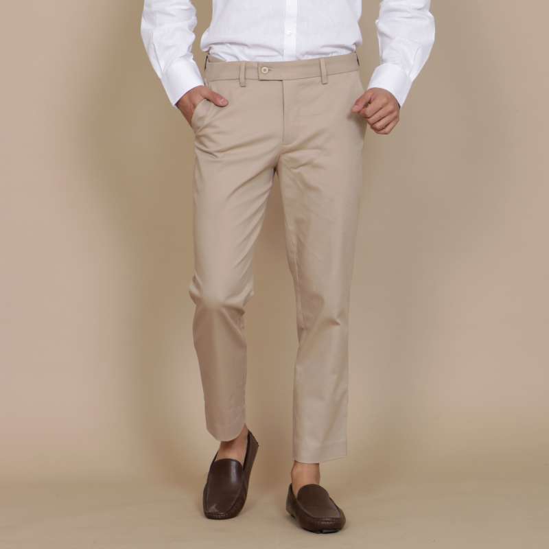 Promo BlueButton Smart Chino Ankle Pants Kekinian SLIM FIT Stretch Magic  Waist Celana Casual Formal Kerja - Khaki - 28 Khaki Diskon 50% di Seller  BlueButton Official Store - Lebak Siliwangi, Kota Bandung | Blibli