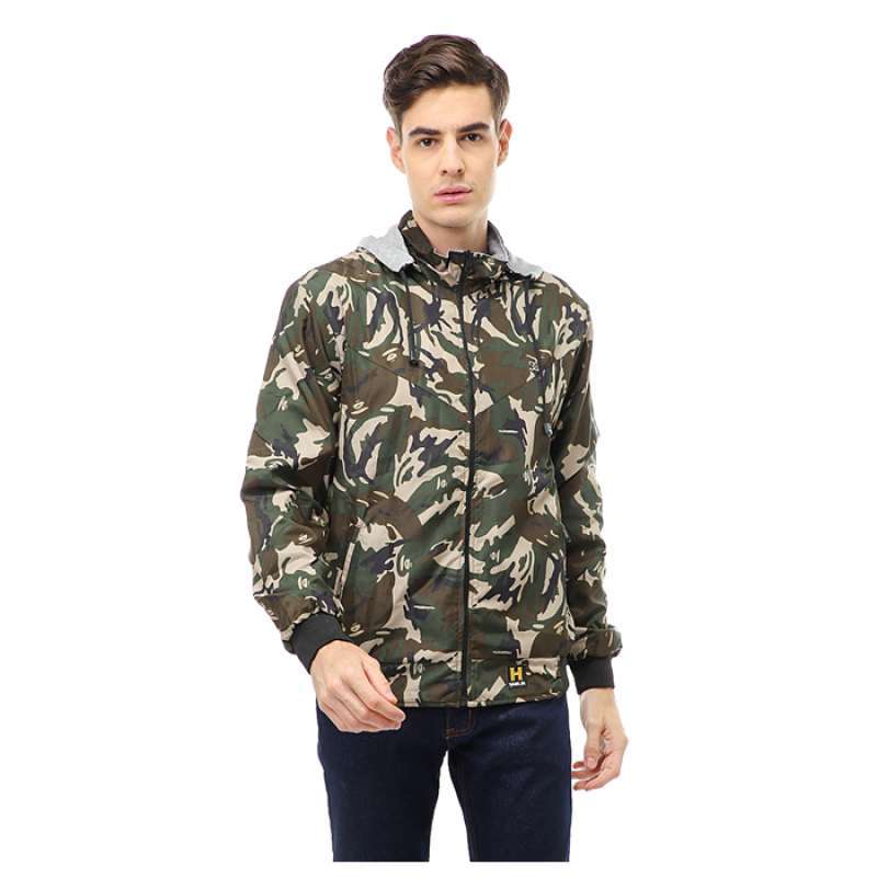 Hoodie motif army on sale