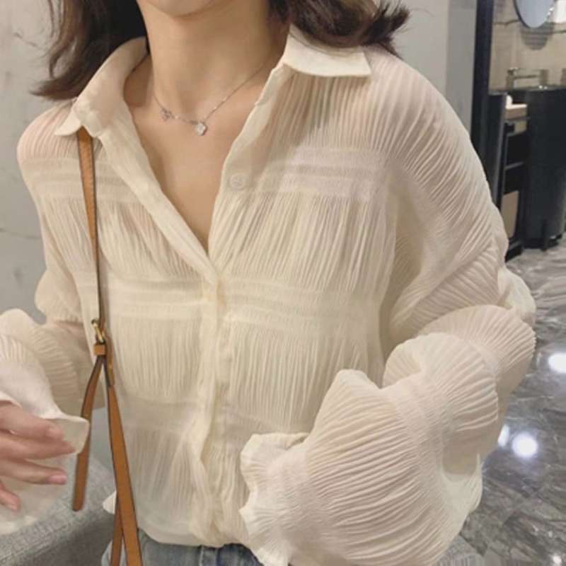 Jual MANJALIRA KOREAN CHIFFON BLOUSE 