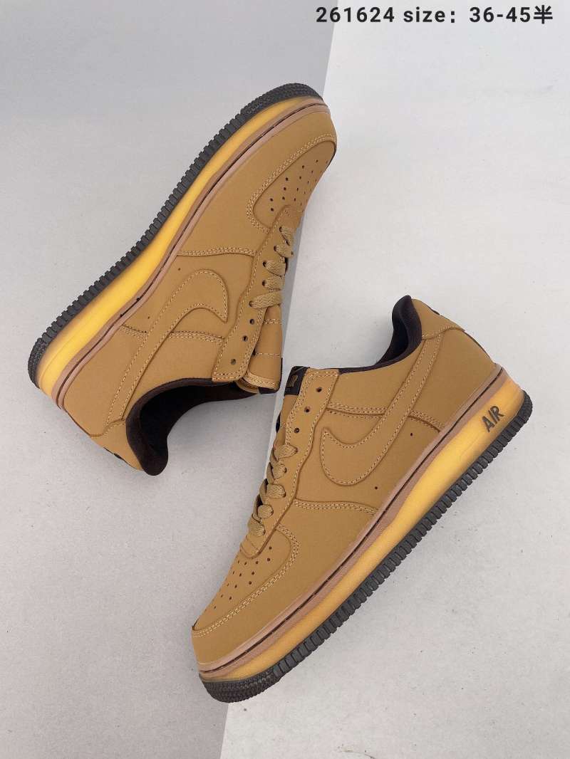 Jual NIKE Air Force 1 LoW Retro SP quot Wheat Mocha quot upper is made of  dark wheat and mocha leather Running sneakers Basketball shoes - 43 di  Seller Li Hongbo Shop -