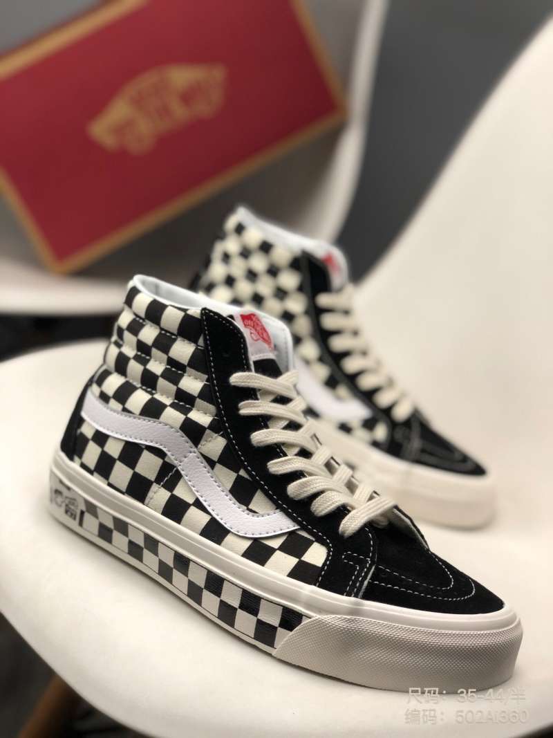 Jual 35-44 vans sk8 hi frosted leather 