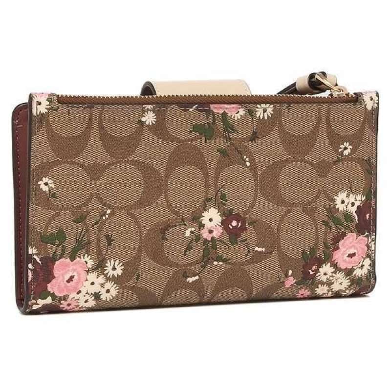 coach envelope key pouch