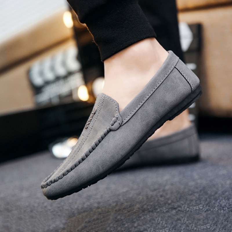 Promo Sepatu Pria Slip On Casual Antislip Sepatu Loafers Formal