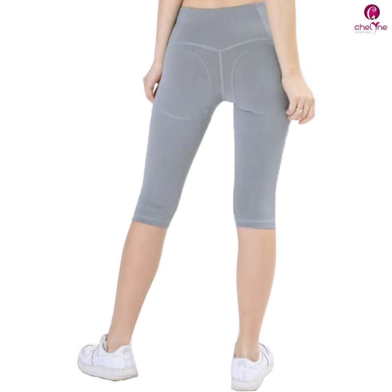 Jual Chelyne Legging Sport Capri T8807k 