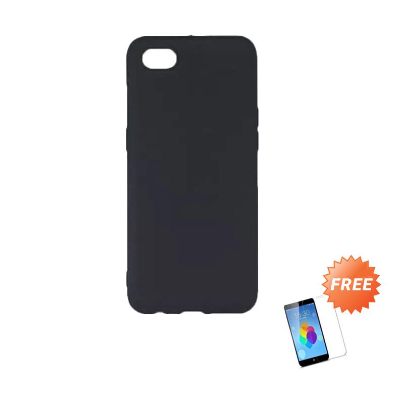 Jual Oem Slim Softcase Casing For Oppo A1k 6 1 Inch Hitam Solid