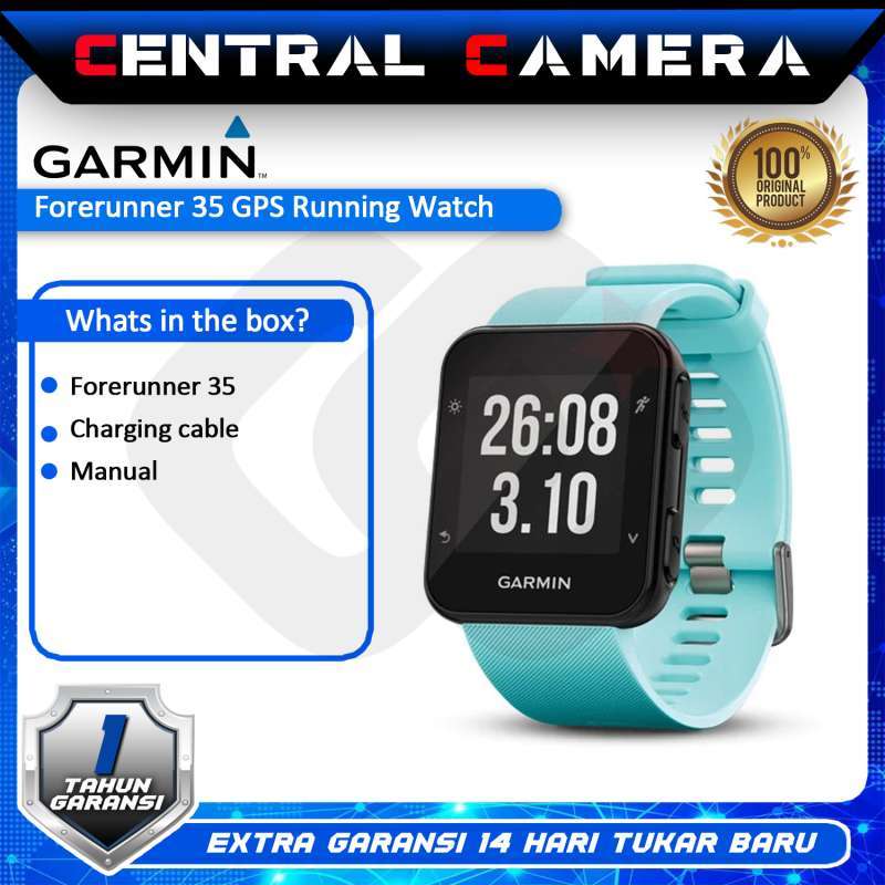 Jual Garmin Forerunner 35 GPS Running Watch Original di Seller
