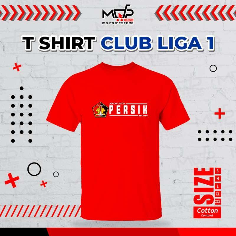 Jual KAOS BRI LIGA 1 PERSIK BAJU KLUB 