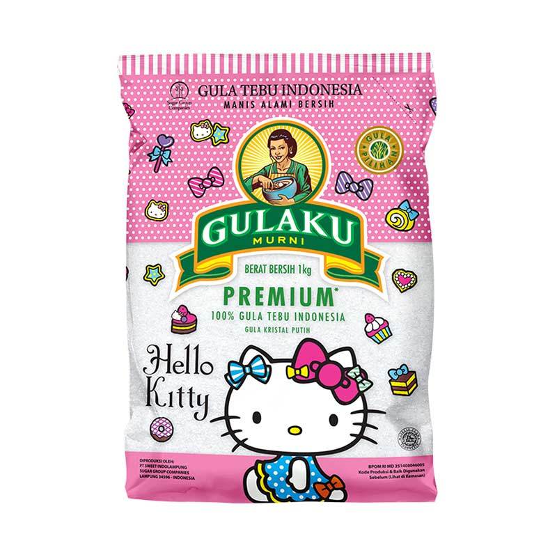 Jual GULAKU Premium [1 kg/ Kemasan Hello Kitty Pink Rainbow] di Seller  Blibli.com - Kota Tangerang, Banten | Blibli