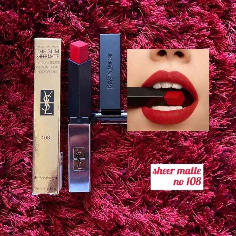ysl tester lipstick