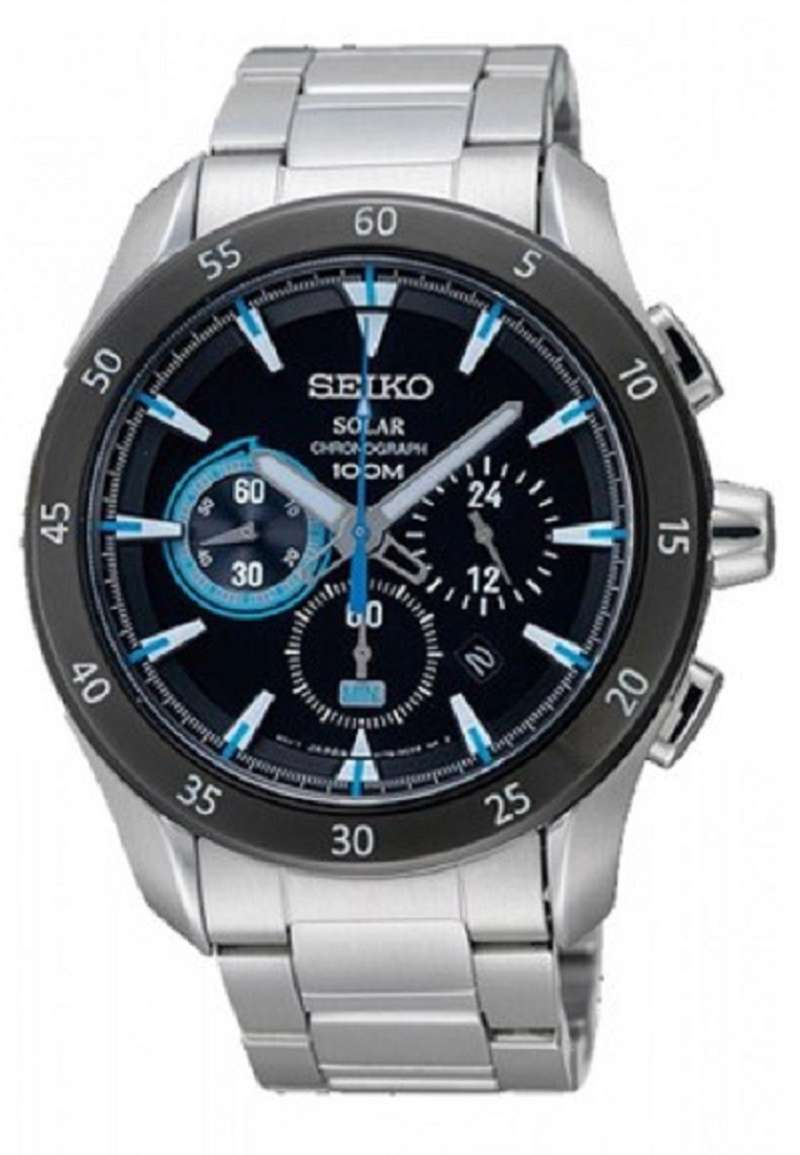 Jual Seiko Chronograph Solar Power Men Ssc181p1 Silver Black Di Seller Infinity Time Ciangsana Kab. Bogor Blibli