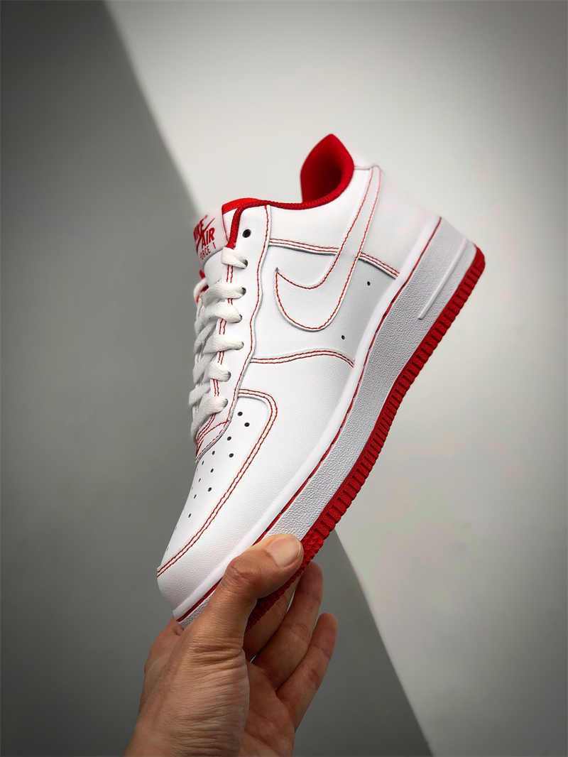 air force red stitch