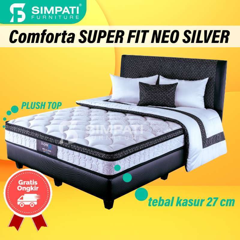 Promo Comforta Springbed Matras Superfit Neo Silver Kasur Only Tanpa Divan Dan Sandaran Diskon 43 Di Seller Toko Kasur Tokokasursimpati Kab. Tangerang Blibli