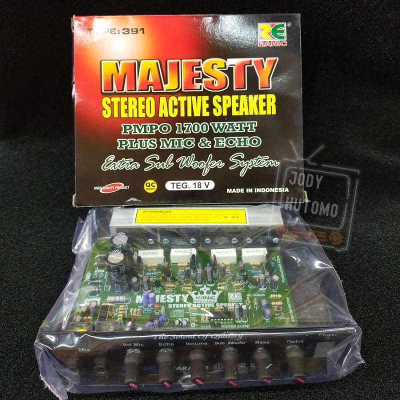 Jual Power Speaker Active Majesty 391 