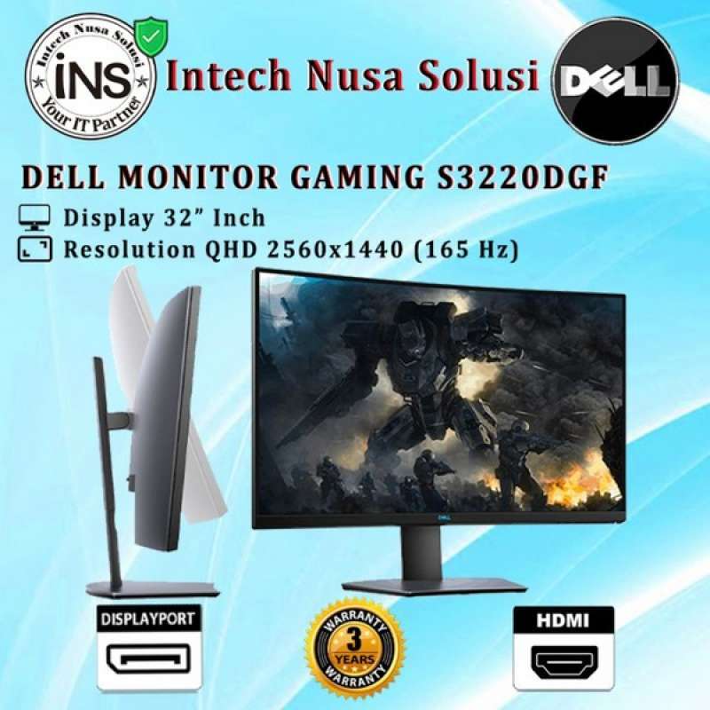 Jual Promo Monitor Dell 32 Inch Monitor 